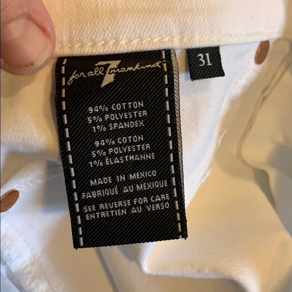New without tags 7 for all mankind ankle skinny